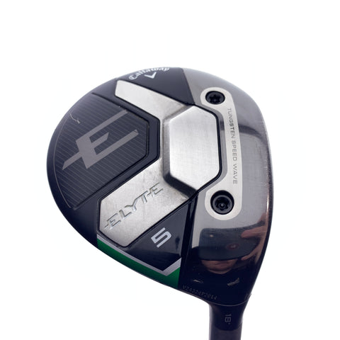 Used Callaway Elyte 5 Fairway Wood / 18 Degrees / Stiff Flex