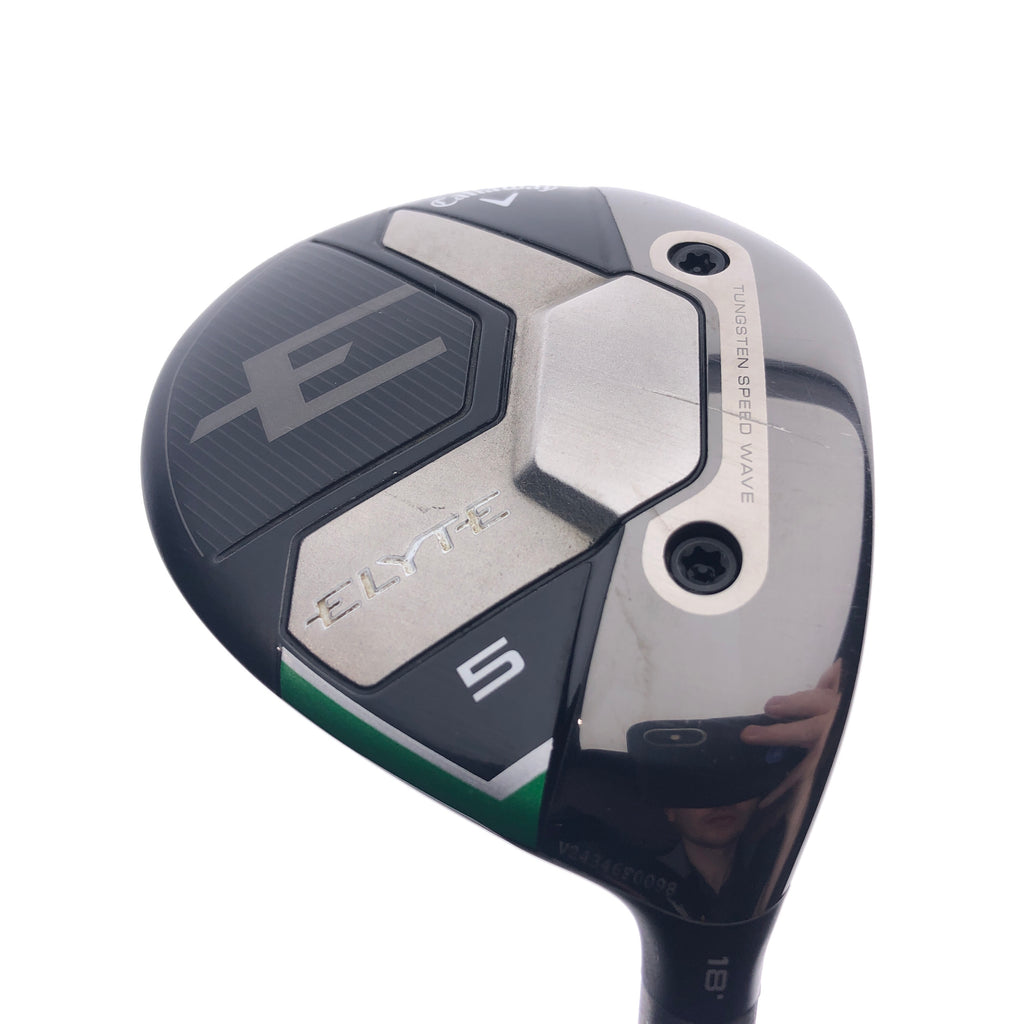 Used Callaway Elyte 5 Fairway Wood / 18 Degrees / Stiff Flex
