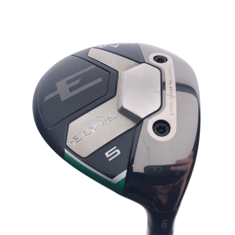 Used Callaway Elyte 5 Fairway Wood / 18 Degrees / Stiff Flex