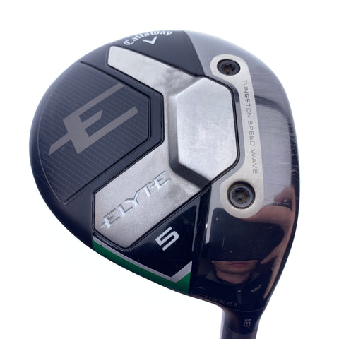 Used Callaway Elyte 5 Fairway Wood / 18.0 Degrees / Stiff Flex