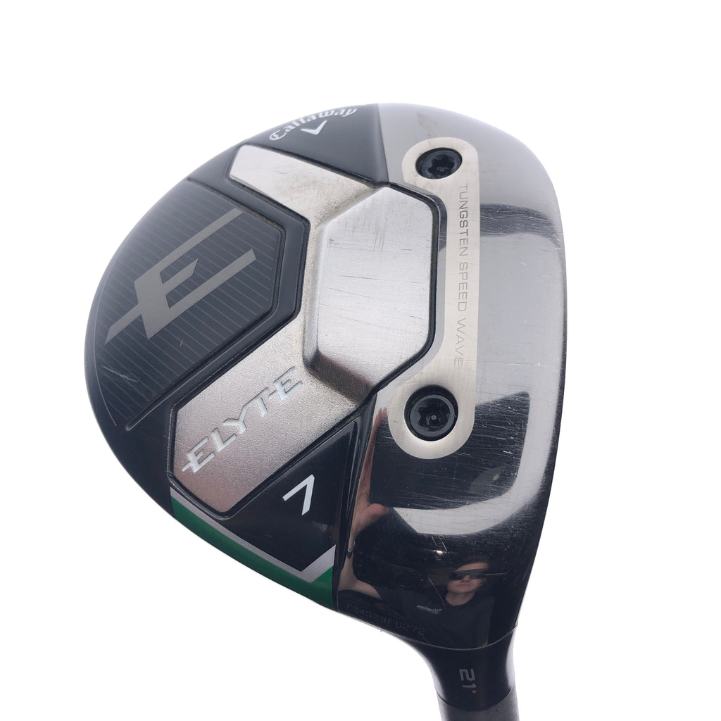 Used Callaway Elyte 7 Fairway Wood / 21 Degrees / Regular Flex