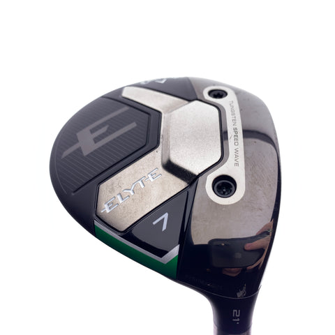 Used Callaway Elyte 7 Fairway Wood / 21 Degrees / Regular Flex
