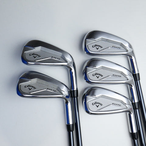 Used Callaway Elyte HL Iron Set / 6 - PW / Stiff Flex