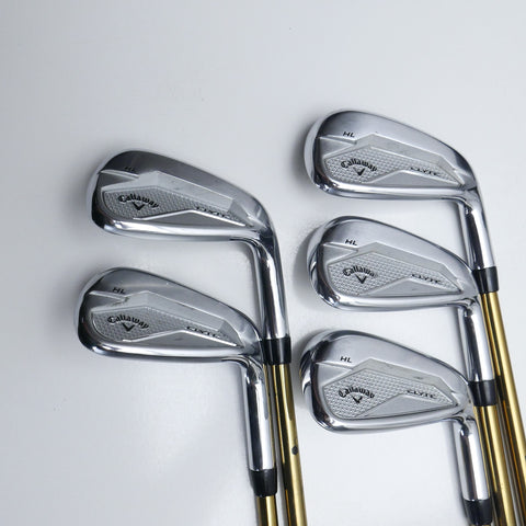 Used Callaway Elyte HL Iron Set / 7 - PW + AW / A Flex