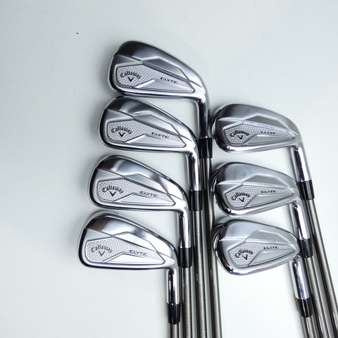 Used Callaway Elyte Iron Set / 4 - PW / Stiff Flex