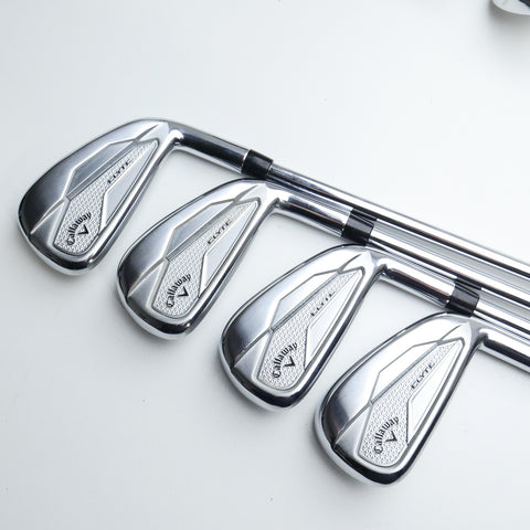 Used Callaway Elyte Iron Set / 4 - PW / Stiff Flex