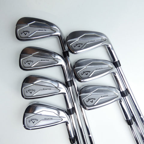 Used Callaway Elyte Iron Set / 5 - PW + AW / Stiff Flex