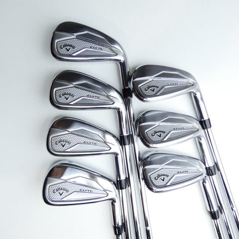 Used Callaway Elyte Iron Set / 5 - PW + AW / Stiff Flex
