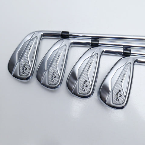 Used Callaway Elyte Iron Set / 5 - PW + AW / Stiff Flex