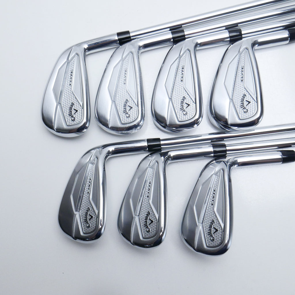 Used Callaway Elyte Iron Set / 5 - PW + AW / Stiff Flex