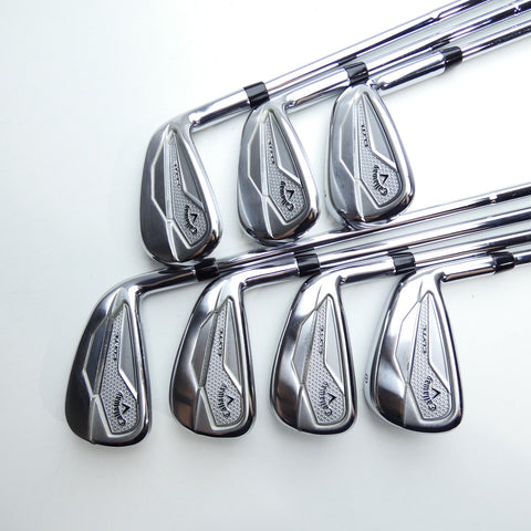 Used Callaway Elyte Iron Set / 5 - PW + AW / Stiff Flex
