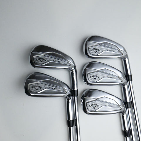 Used Callaway Elyte Iron Set / 6 - PW / Regular Flex