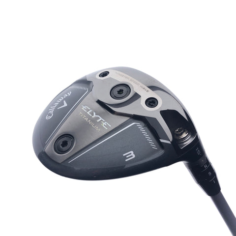 Used Callaway Elyte Titanium 3 Fairway Wood / 15 Degrees / Regular Flex