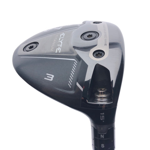 Used Callaway Elyte Titanium 3 Fairway Wood / 15 Degrees / Regular Flex