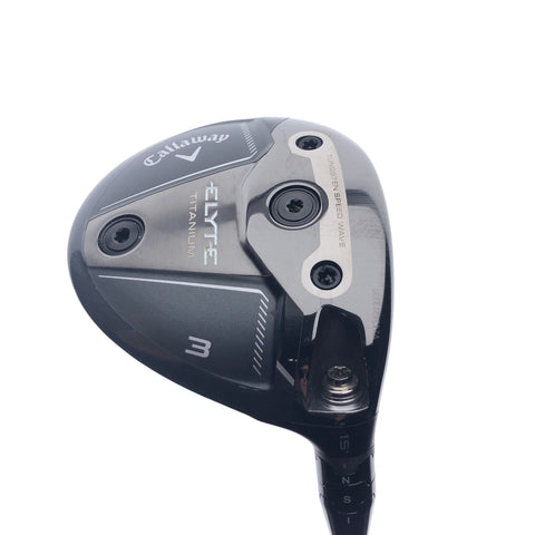 Used Callaway Elyte Titanium 3 Fairway Wood / 15 Degrees / Regular Flex