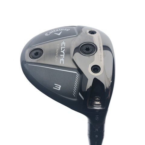 Used Callaway Elyte Titanium 3 Fairway Wood / 15 Degrees / TX Flex