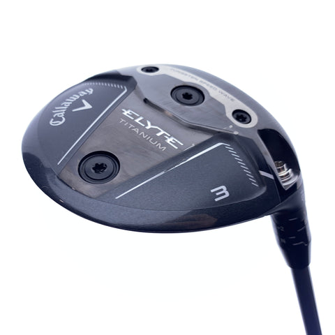 Used Callaway Elyte Titanium 3 Fairway Wood / 15.0 Degrees / Stiff Flex