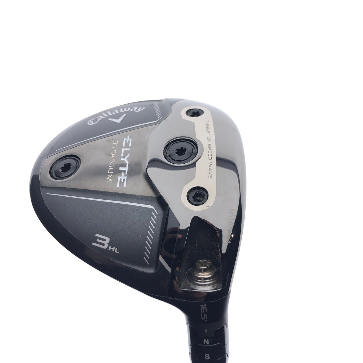 Used Callaway Elyte Titanium 3 HL Fairway Wood / 16.5 Degrees / Regular Flex