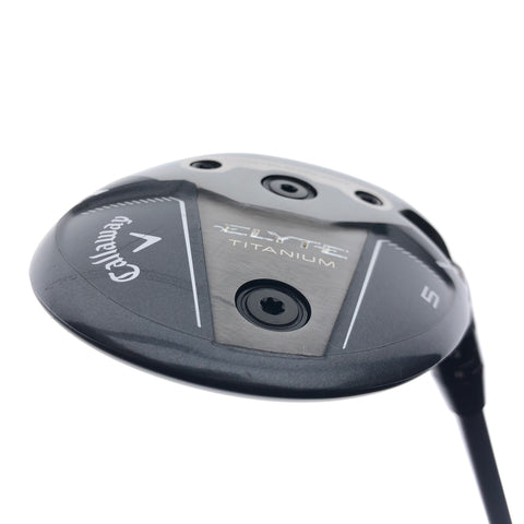Used Callaway Elyte Titanium 5 Fairway Wood / 18.0 Degrees / Stiff Flex