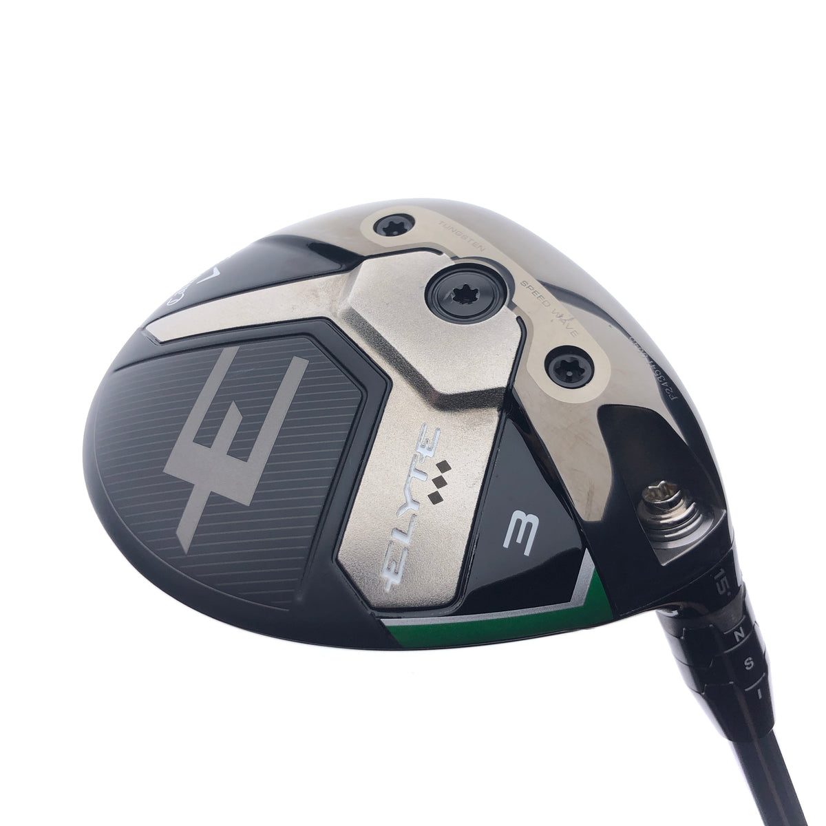 Used Callaway Elyte Triple Diamond 3 Fairway Wood / 15 Degrees / Stiff Flex