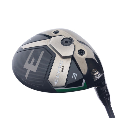 Used Callaway Elyte Triple Diamond 3 Fairway Wood / 15 Degrees / Stiff Flex