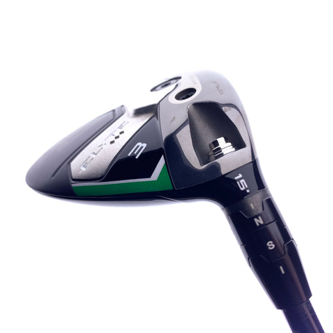 Used Callaway Elyte Triple Diamond 3 Fairway Wood / 15 Degrees / Stiff Flex