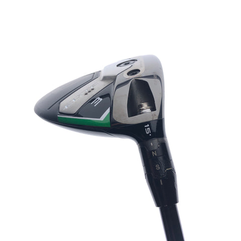 Used Callaway Elyte Triple Diamond 3 Fairway Wood / 15 Degrees / Stiff Flex