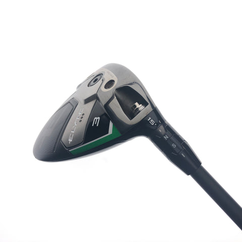 Used Callaway Elyte Triple Diamond 3 Fairway Wood / 15 Degrees / Stiff Flex