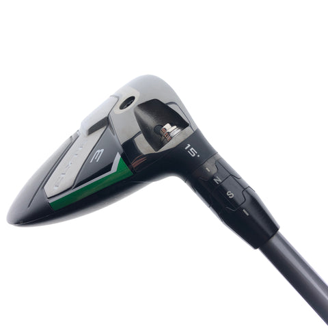 Used Callaway Elyte Triple Diamond 3 Fairway Wood / 15 Degrees / Stiff Flex
