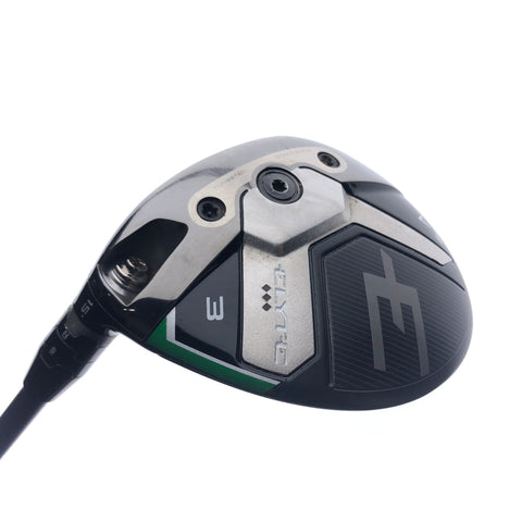 Used Callaway Elyte Triple Diamond 3 Fairway Wood / 15 Degrees / Stiff Flex / L