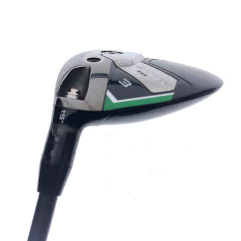 Used Callaway Elyte Triple Diamond 3 Fairway Wood / 15 Degrees / Stiff Flex / L