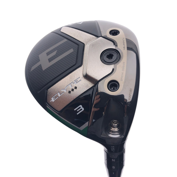 Used Callaway Elyte Triple Diamond 3 Fairway Wood / 15 Degrees / Stiff Flex