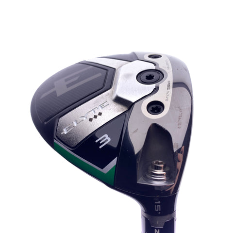 Used Callaway Elyte Triple Diamond 3 Fairway Wood / 15 Degrees / Stiff Flex