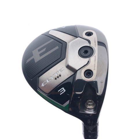 Used Callaway Elyte Triple Diamond 3 Fairway Wood / 15 Degrees / Stiff Flex