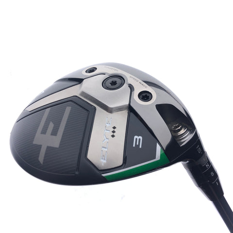 Used Callaway Elyte Triple Diamond 3 Fairway Wood / 15 Degrees / TX Flex