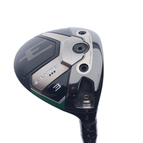 Used Callaway Elyte Triple Diamond 3 Fairway Wood / 15 Degrees / TX Flex
