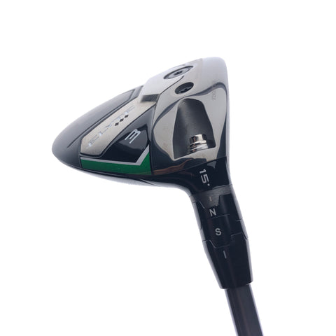 Used Callaway Elyte Triple Diamond 3 Fairway Wood / 15 Degrees / X-Stiff Flex