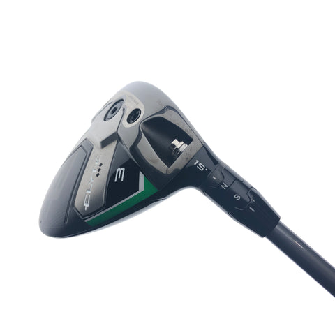 Used Callaway Elyte Triple Diamond 3 Fairway Wood / 15 Degrees / X-Stiff Flex