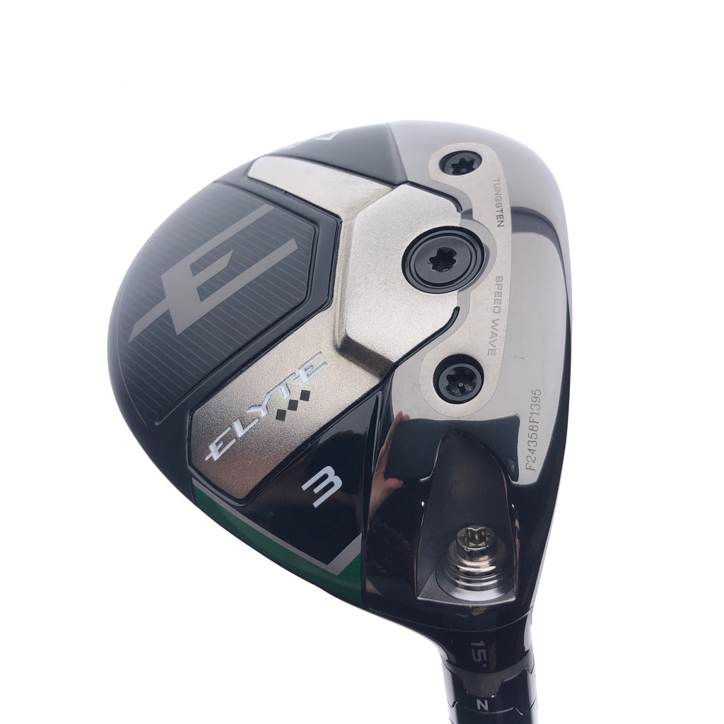 Used Callaway Elyte Triple Diamond 3 Fairway Wood / 15 Degrees / X-Stiff Flex