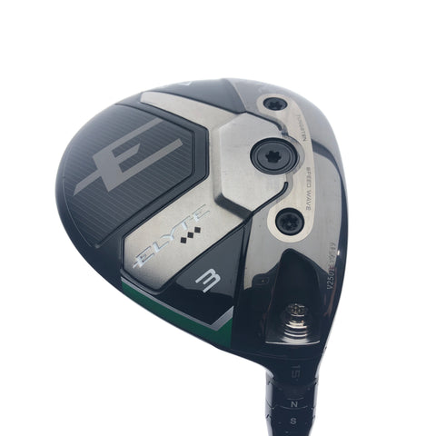 Used Callaway Elyte Triple Diamond 3 Fairway Wood / 15 Degrees / X-Stiff Flex
