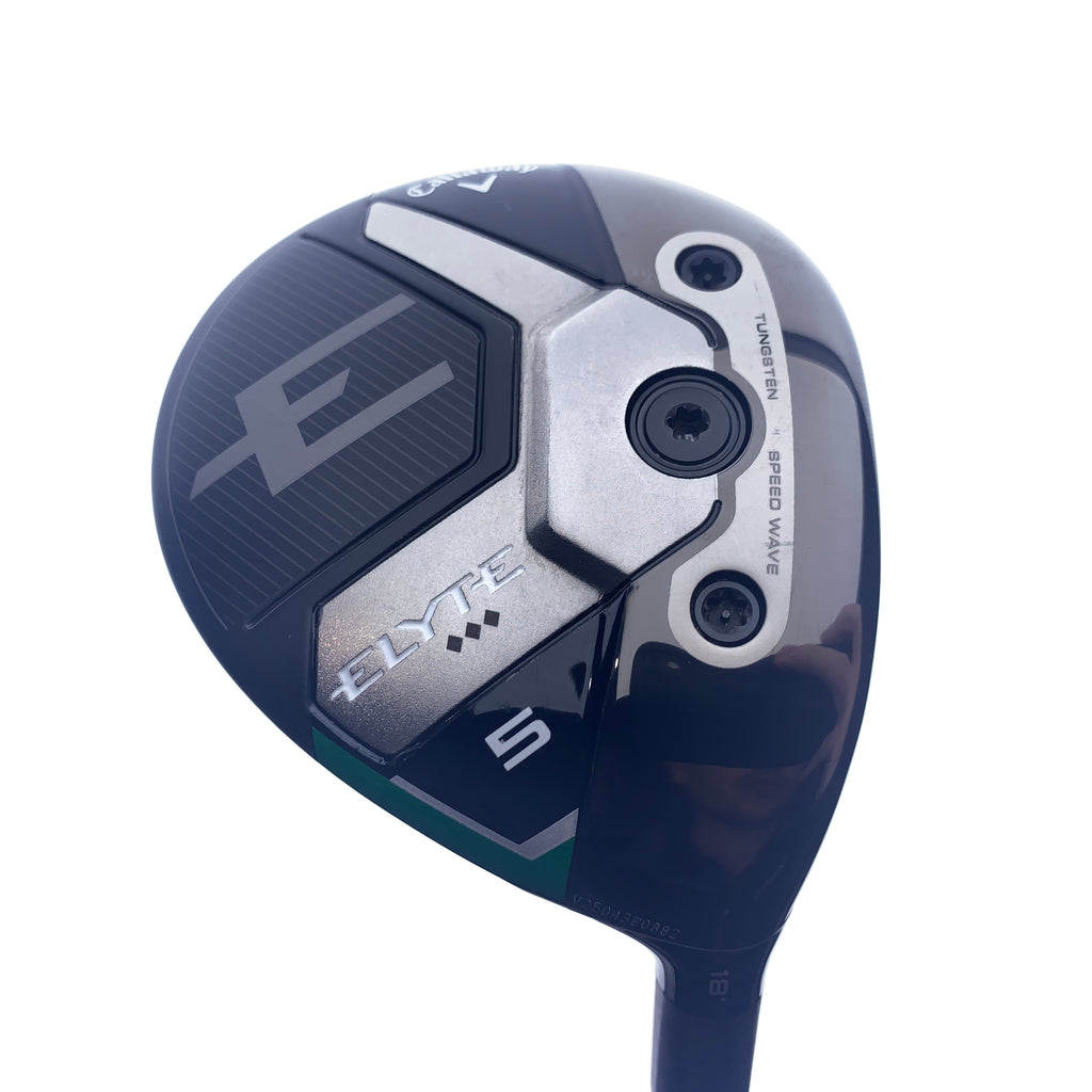 Used Callaway Elyte Triple Diamond 5 Fairway Wood / 18 Degrees / Stiff Flex