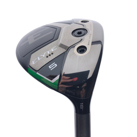 Used Callaway Elyte Triple Diamond 5 Fairway Wood / 18 Degrees / Stiff Flex