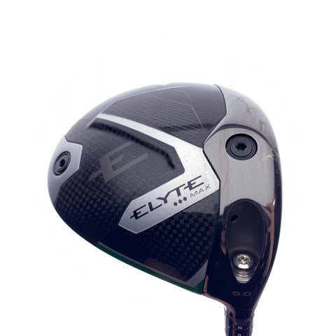 Used Callaway Elyte Triple Diamond Max Driver / 9.0 Degrees / TX Flex