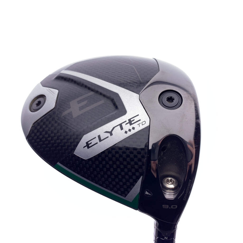 Used Callaway Elyte Triple Diamond TD Driver / 9.0 Degrees / TX Flex