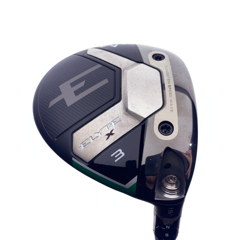 Used Callaway Elyte X 3 Fairway Wood / 15 Degrees / Stiff Flex