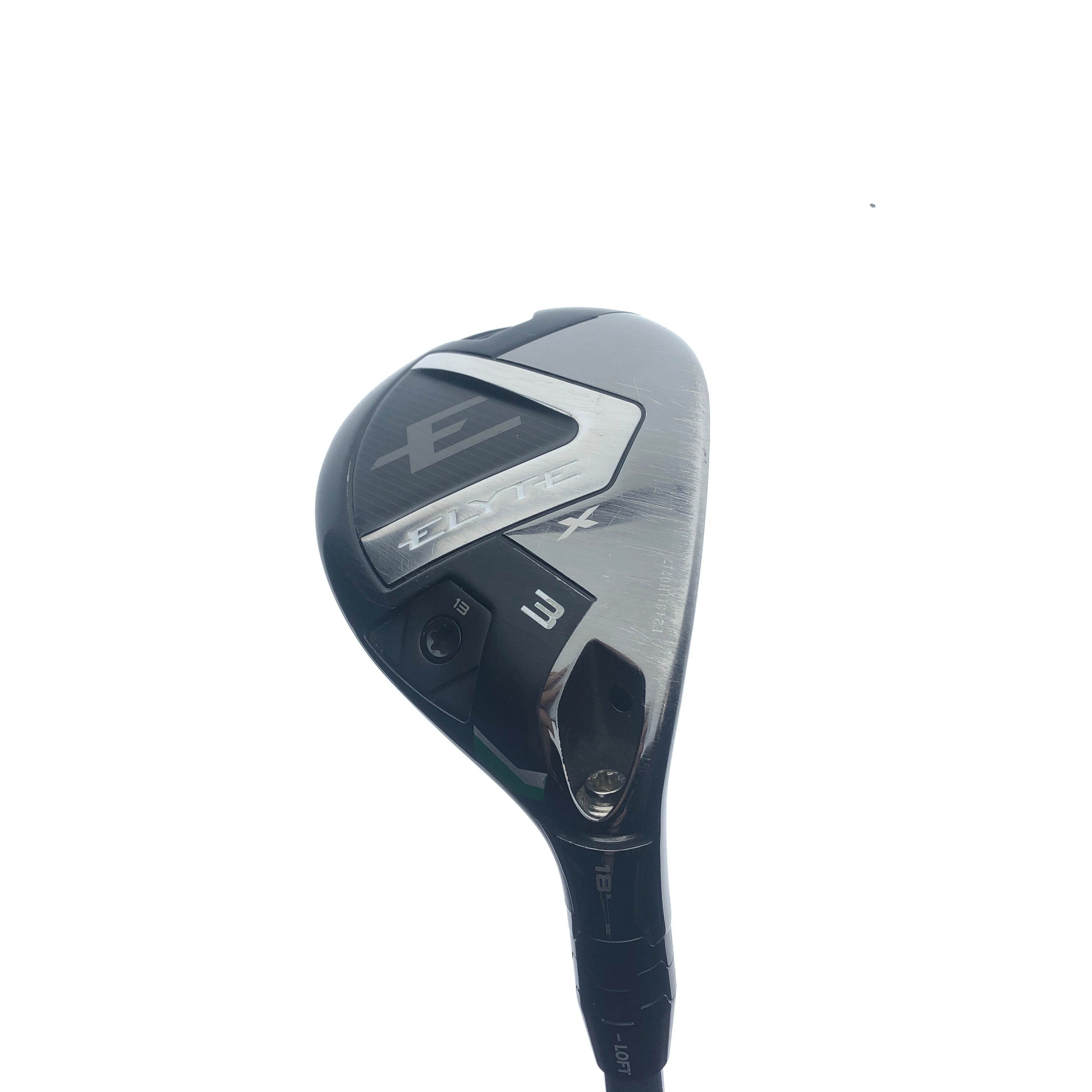 Used Callaway Elyte X 3 Hybrid / 18.0 Degrees / Stiff Flex