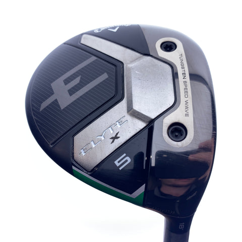 Used Callaway Elyte X 5 Fairway Wood / 18.0 Degrees / Senior Flex