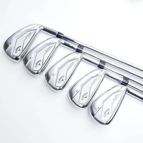 Used Callaway Elyte X Iron Set / 4 - SW + GW + AW / Regular Flex