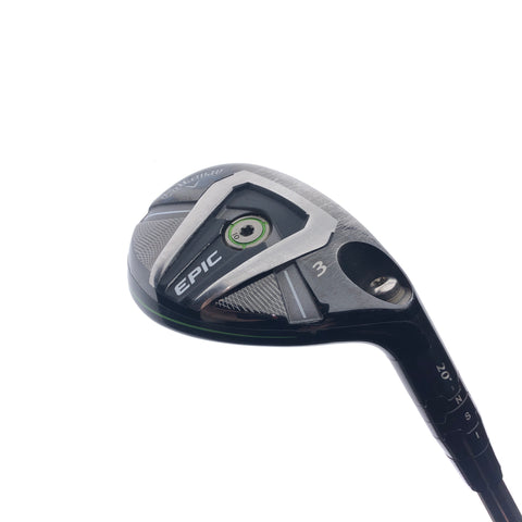 Used Callaway Epic 3 Hybrid / 20 Degrees / Regular Flex