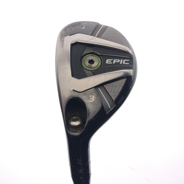 Used Callaway Epic 3 Hybrid / 20 Degrees / Regular Flex / Left-Handed